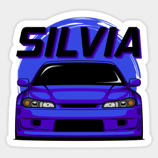 Silvia S15 Midnight Purple Sticker